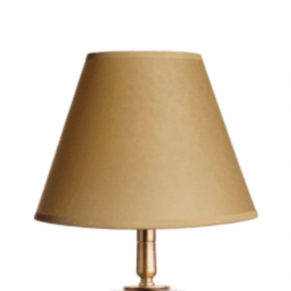 Beige Table Lamp with Fabric Shade